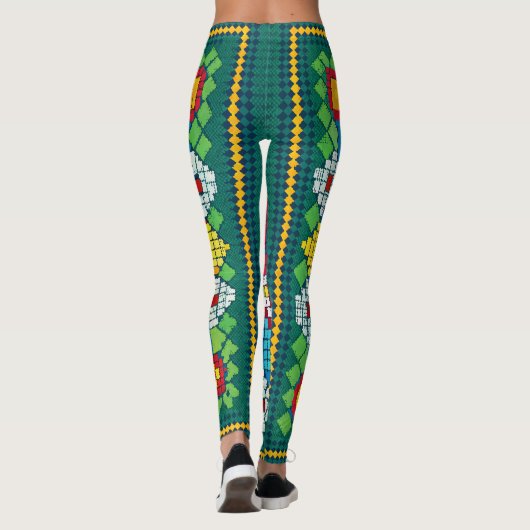 Granny Square Bloomers Leggings (Achterkant)