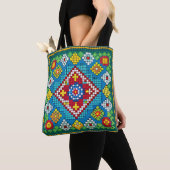 Granny Square Bloomers Tote Bag (Dichtbij)