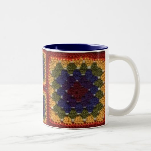 Granny Square Coffee Mok (Rechts)