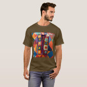 Granny Square Day T-shirt (Voorkant volledig)