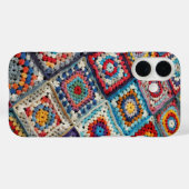Granny Square gehaakte quilt Case-Mate iPhone Case (Achterkant (horizontaal))
