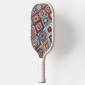 Granny Square gehaakte quilt Pickleball Paddle (Links)