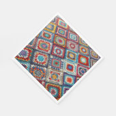 Granny Square gehaakte quilt Servet (Hoek)