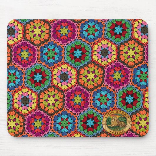 Granny Square Muismat (Voorkant)