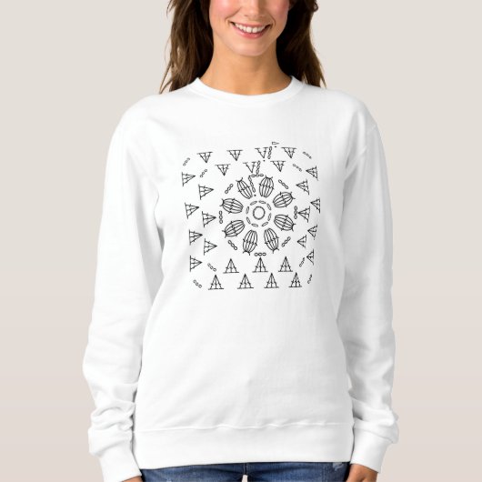 Granny Square Sweatshirt (Voorkant)