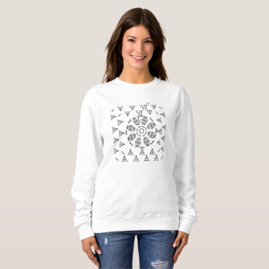 Granny Square Sweatshirt (Voorkant volledig)