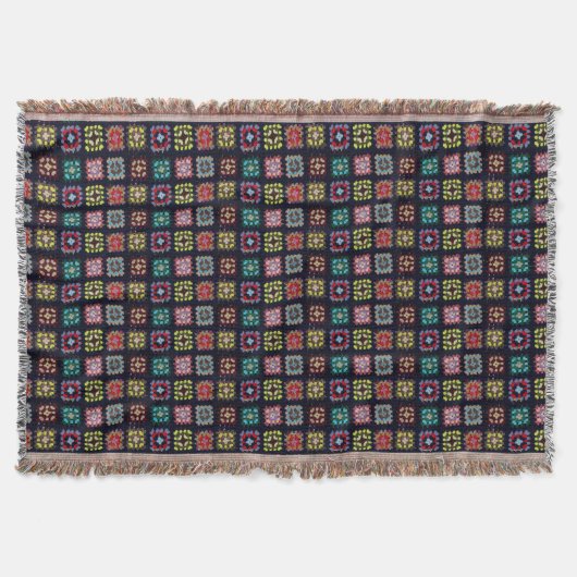 Granny Squares Deken (Voorkant)