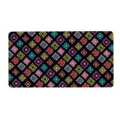Granny Squares Etiket (Voorkant)