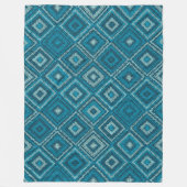 Granny Squares Fleece Deken (Voorkant)