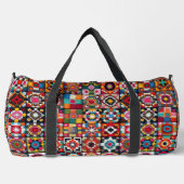 Granny Squares Haak Patroon Deken Print Plunjezak (Voorkant)