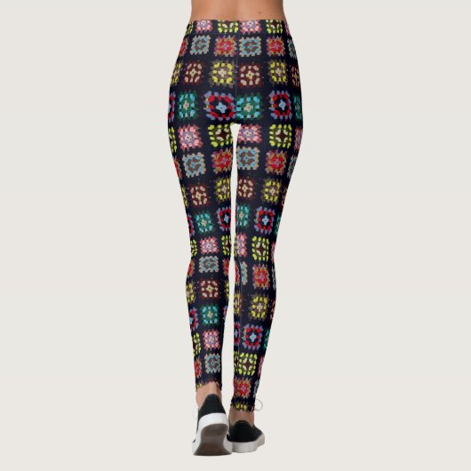 Granny Squares Leggings (Achterkant)