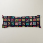 Granny Squares Lichaamskussen (Achterkant)