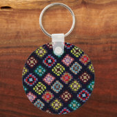 Granny Squares Sleutelhanger (Voorkant)