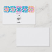 Granny Squares Visitekaartje (Voorkant / Achterkant)