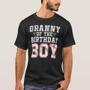 Granny van de familie van de honkbal van de Birthd T-shirt