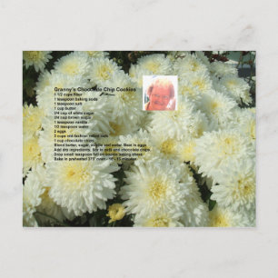 Granny's Chocolate Chip Cookies Recipe Briefkaart