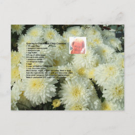 Granny's Chocolate Chip Cookies Recipe Briefkaart