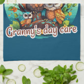 Granny's day care theedoek (Gevouwen)