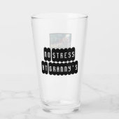 Granny's Hideout Beverage Glass Glas (Achterkant)