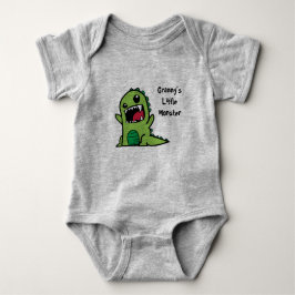 Granny's Kleine Monster Baby Vest Romper