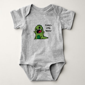 Granny's Kleine Monster Baby Vest Romper