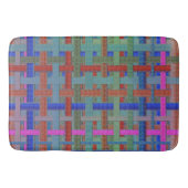 Granny's kleurrijke "gipsplaten", met een dovasbad badmat (Voorkant)