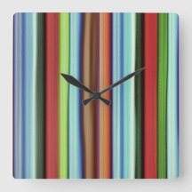 Granny's kleurrijke strepen, met ruw