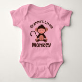 Grannys Little Monkey Romper (Voorkant)