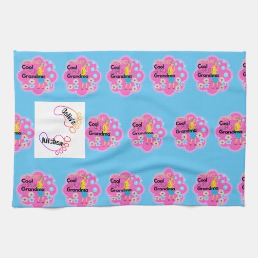 Granny's Place Retro Patroon Theedoek (Horizontaal)