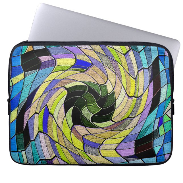 Granny's Quilt.... Laptop Sleeve (Voorkant)