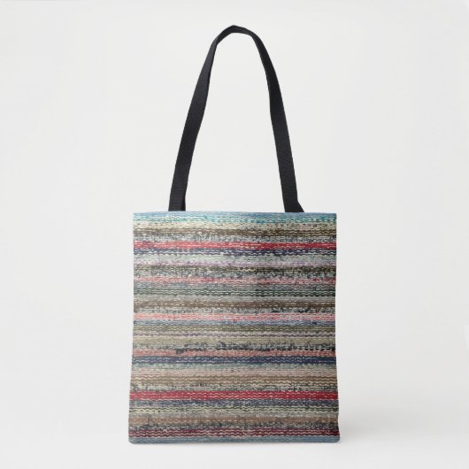 Granny's Rag Rug Tote Bag (Voorkant)