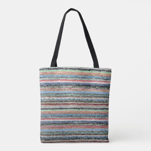 Granny's Rag Rug Tote Bag (Achterkant)