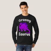 Grannysaurus Granny Dinosaur  Dino Mother's Day T-shirt (Voorkant volledig)