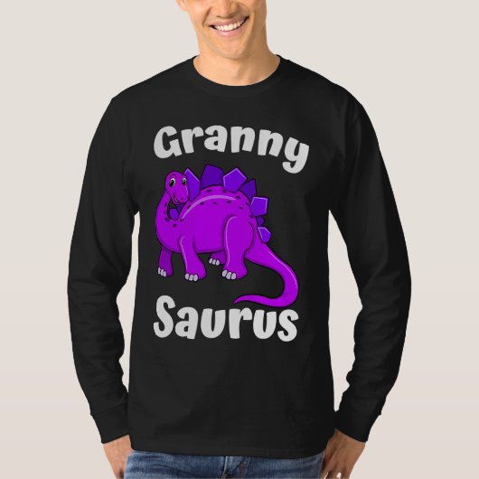 Grannysaurus Granny Dinosaur  Dino Mother's Day T-shirt (Voorkant)
