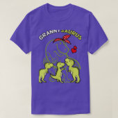 Grannysaurus Granny Tyrannosaurus Dinosaur Mothers T-shirt (Design voorkant)