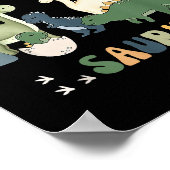 Grannysaurus T Rex Dinosaur Granny Saurus Family M Poster (Hoek)