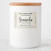 Granola Aanpasbaar Eigen Etiket Gran001cbbrt (Voorkant)
