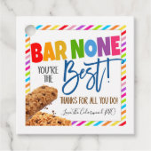 Granola Bar Gift Label (Voorkant)