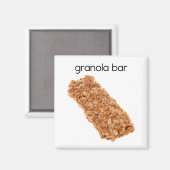Granola Bar-koelkast Magnet (Voorkant / Achterkant)