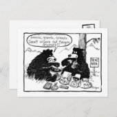 granola-beren briefkaart (Voorkant / Achterkant)