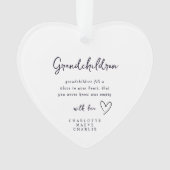 Granparents Grandma Grandad Keepsake Ornament (voorkant)