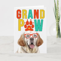 GranPAW Clumber Spaniel GrandDOG Grootouders Dag
