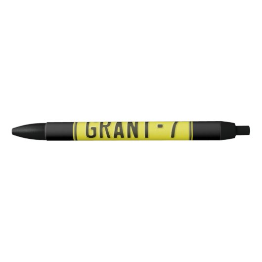 Grant 7 Black Ink Pen (Voorkant)