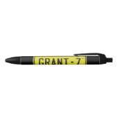 Grant 7 Black Ink Pen (Bovenkant)