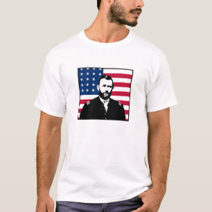 Grant and American flag T-shirt