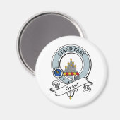 Grant Clan Badge Magneet (Voorkant / Achterkant)