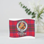 Grant Clan Briefkaart (Staand voorkant)