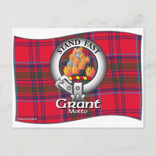 Grant Clan Briefkaart (Voorkant)
