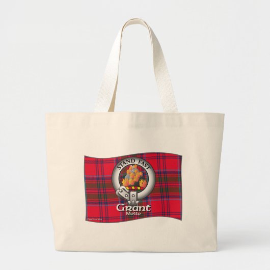 Grant Clan Grote Tote Bag (Voorkant)