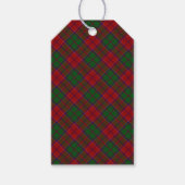 Grant Clan Tartan Scottish Pset Cadeaulabel (Voorkant)